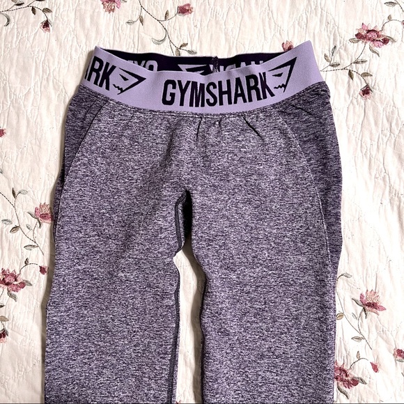 Gymshark Flex Leggings, Purple & Grey, Size S - Picture 4 of 4